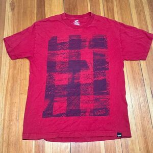 Vans Men's Red T-shirt